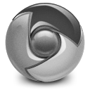 Grey Google Chrome Icon